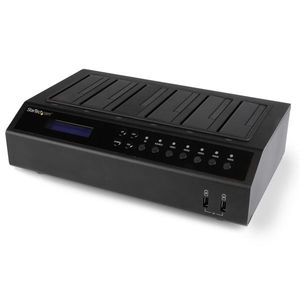 StarTech.com USB 3.0 / eSATA 6-bay harde-schijfduplicatordock 1:5 HDD-/SSD-kloner en -wisser