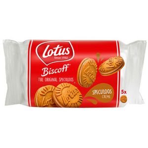 Lotus Koekjes Lotus - Sandwich Cookie 5-Pack 50 Gram 16 Stuks