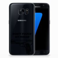 Samsung Galaxy S7 Silicone-hoesje Pistol DTMP - thumbnail