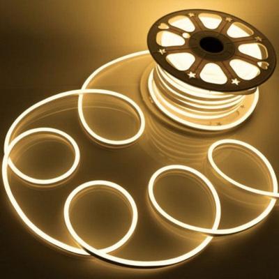 Neon Flex Ledstrip 230V - Warm Wit 2700K - Dimbaar Neon Flex Ledstrip 230V - Warm Wit 2700K - Dimbaar