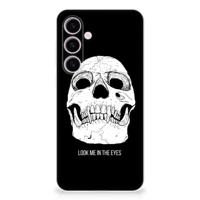 Silicone Back Case Samsung Galaxy S24 Plus Skull Eyes