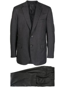 Brioni costume Brunico à simple boutonnage - Noir