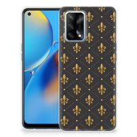 OPPO A74 4G TPU bumper Franse Lelie