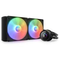 NZXT Kraken 280 RGB Processor Alles-in-één vloeistofkoeler 14 cm Zwart 1 stuk(s)