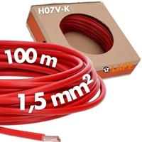 LAPP 4520041-100 Draad H07V-K 1 x 1.50 mm² Rood 100 m