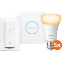 Philips Hue White Ambiance E27 Starter 5-Pack