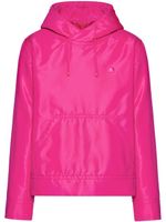 Valentino Garavani hoodie Rockstud à patch logo - Rose