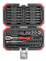 Gedore R33003051 | Bitset 1/4&apos;&apos; | in BMC | 51-dlg. - 3301350 - thumbnail