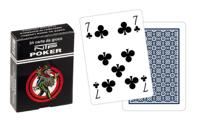 Dal Negro speelkaarten Poker karton blauw