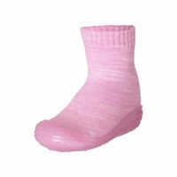 Playshoes soksloffen knitted roze Maat