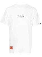 izzue t-shirt en coton à imprimé graphique - Blanc