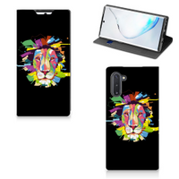 Samsung Galaxy Note 10 Magnet Case Lion Color - thumbnail