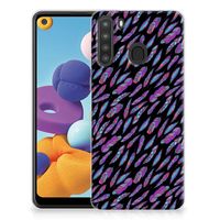 Samsung Galaxy A21 TPU bumper Feathers Color - thumbnail