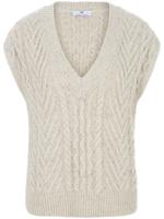 Slip-over tweedgaren Van Peter Hahn beige