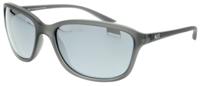 H.I.S zonnebril ​​​​gepolariseerd rechthoekig cat.3. donkergrijs