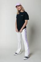 Colourful Rebel Bibi Star Broek  Wit Dames - Wijduitlopende Fit - Polyester