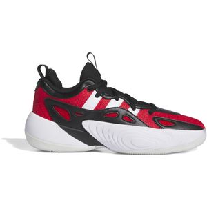 adidas Trae Unlimited 2 - Opruiming - Handbalschoenen - zwart/rood - maat 43 1/3