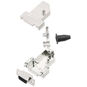 encitech DTSL09-SJSRG-S-HDS15-K 6355-0092-11 D-sub female connectorset 45 ° Aantal polen: 15 Soldeerkelk 1 stuk(s)