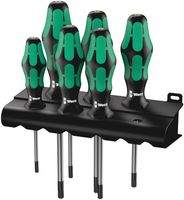 Wera 367/6 TORX® HF Kraftform Plus Schroevendraaierset met vasthoudfunctie + houder, 6 -delig - 1 stuk(s) - 05028059001 - thumbnail