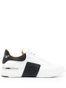 Philipp Plein baskets Lo-top Hexagon - Blanc