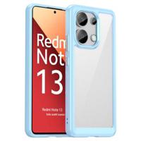 Xiaomi Redmi Note 13 4G Anti-Shock Hybride Hoesje - Blauw - thumbnail