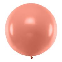 Ballon jumbo rosé - koper 90cm