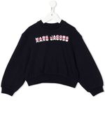 Marc Jacobs Kids sweat à logo imprimé - Bleu - thumbnail