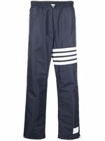 Thom Browne pantalon de jogging à détails 4 bandes signature - Bleu