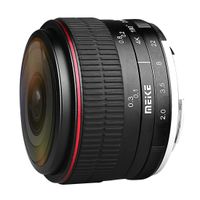 Meike MK-6.5mm f/2.0 Fisheye Canon EF-M-mount objectief - thumbnail