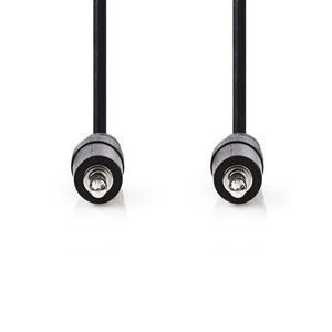 Stereo-Audiokabel | 3,5 mm Male - 3,5 mm Male | 1,5 m | Zwart [CAGB22000BK15]