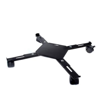 Nature planttrolley metaal zwart 29 - 51 cm vierkant