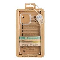 muvit for change Beschermhoes voor Apple iPhone 12 Pro Max Recycling, transparant, antibacterieel