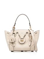 Ralph Lauren Collection mini sac cabas Soft Ricky 18 en cuir - Tons neutres - thumbnail