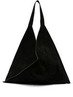 KHAITE sac cabas Sara en daim - Noir