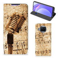 Xiaomi Mi 10T Lite Stand Case Bladmuziek - thumbnail