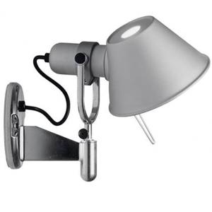 Artemide Tolomeo Faretto wandlamp retrofit met schakelaar