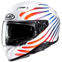 HJC F71 Zen, Integraalhelm, Mat wit Blauw