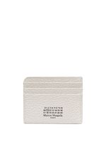 Maison Margiela porte-cartes à numéro signature - Blanc