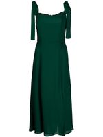 Reformation robe Twilight mi-longue - Vert