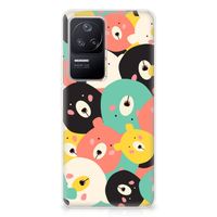 Xiaomi Poco F4 Telefoonhoesje met Naam Bears - thumbnail