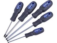 Kunzer Schroevendraaierset Werkplaats 5-delig Plat, Kruiskop Phillips