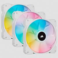 Corsair iCUE SP120 RGB ELITE Performance + Lighting Node CORE case fan 3 stuks, 4-pins PWM fan-connector