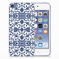 Apple iPod Touch 5 | 6 TPU Case Flower Blue - thumbnail