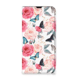 iPhone 13 Pro Max Smart Cover Butterfly Roses