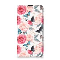 iPhone 13 Pro Max Smart Cover Butterfly Roses - thumbnail