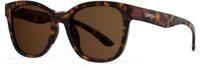 Smith zonnebril Caper dames ovaal UV400 cat.3 bruin