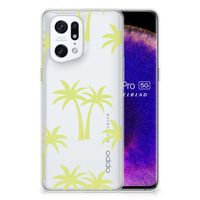 OPPO Find X5 Pro TPU Case Palmtrees - thumbnail