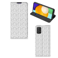 Samsung Galaxy A03s Hoesje met Magneet Stripes Dots