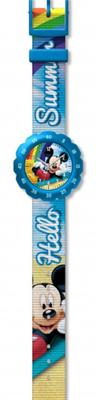 Disney horloge Mickey Mouse Summer junior 25 cm nylon blauw Disney horloge Mickey Mouse Summer junior 25 cm nylon blauw