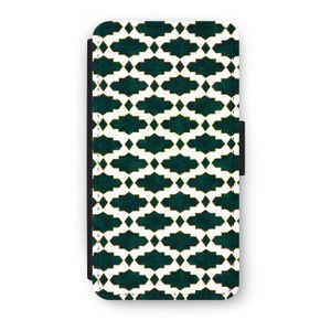 Moroccan tiles: iPhone X Flip Hoesje